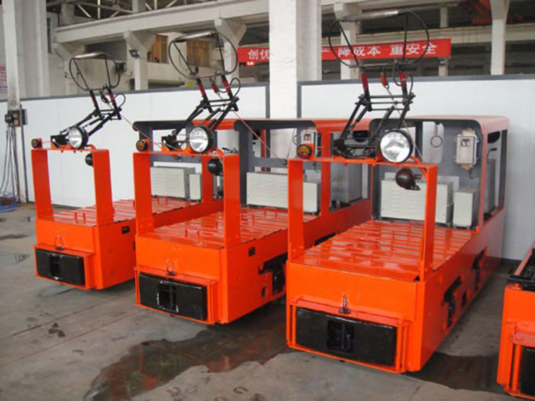 Specific Structure Of Underground Mining Trolley Locomotive