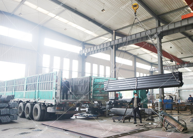 China Coal Group Sent A Batch Of Metal Roof Beams To Liupanshui, Guizhou Province