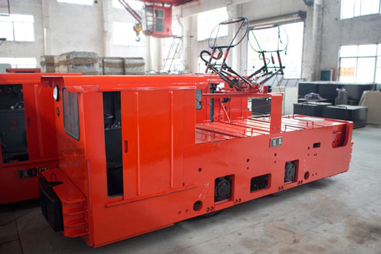 Operation preparation of electric locomotive