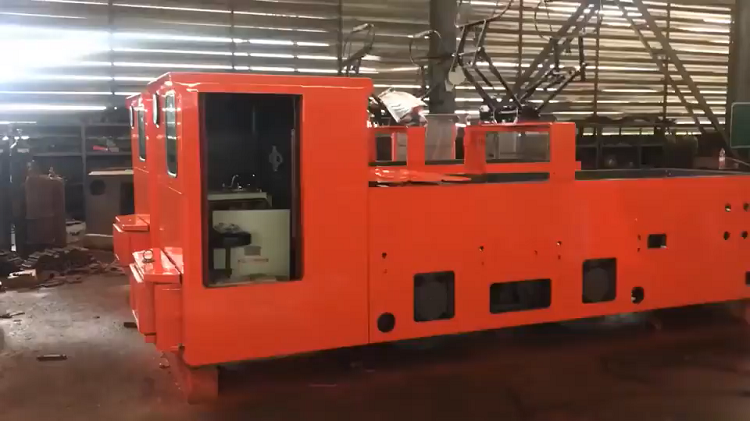Electric Locomotive Work Process