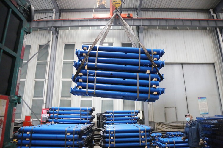 China Coal Group'S New Suspension Mining Single Hydraulic Prop Sent To Shaanxi And Xinjiang